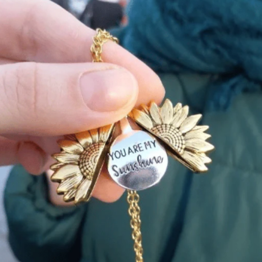 Collar Girasol "You are my sunshine"