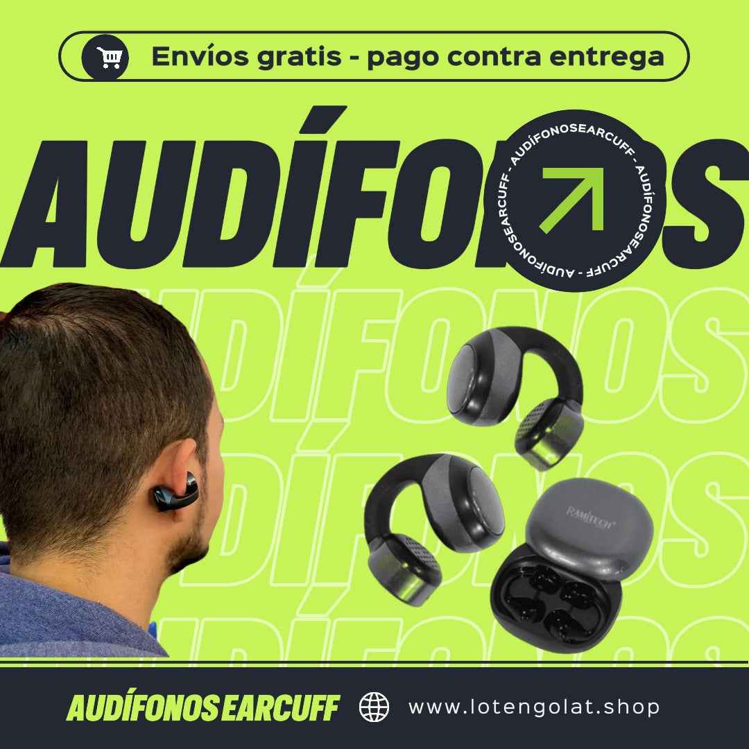 Audífonos Bluetooth Estilo Earcuff