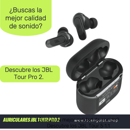 !TÚ DECIDES, MÁS MÚSICA, MENOS INTERRUPCIONES¡ Audífonos JBL Tour Pro 2   Últimas unidades