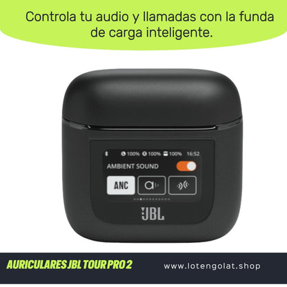 !TÚ DECIDES, MÁS MÚSICA, MENOS INTERRUPCIONES¡ Audífonos JBL Tour Pro 2   Últimas unidades